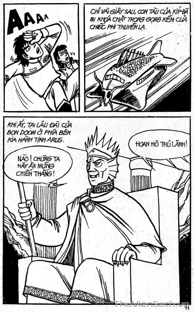 Truyện Tranh Dũng Sĩ Hesman trang 4