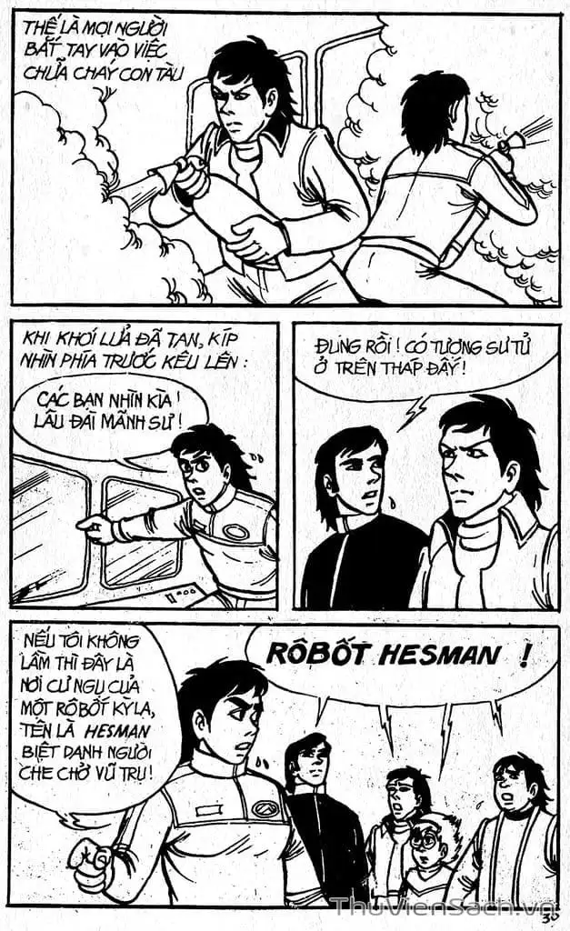 Truyện Tranh Dũng Sĩ Hesman trang 4
