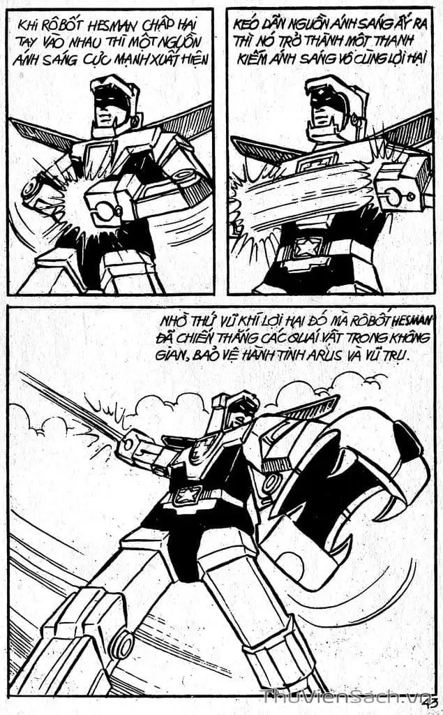 Truyện Tranh Dũng Sĩ Hesman trang 4