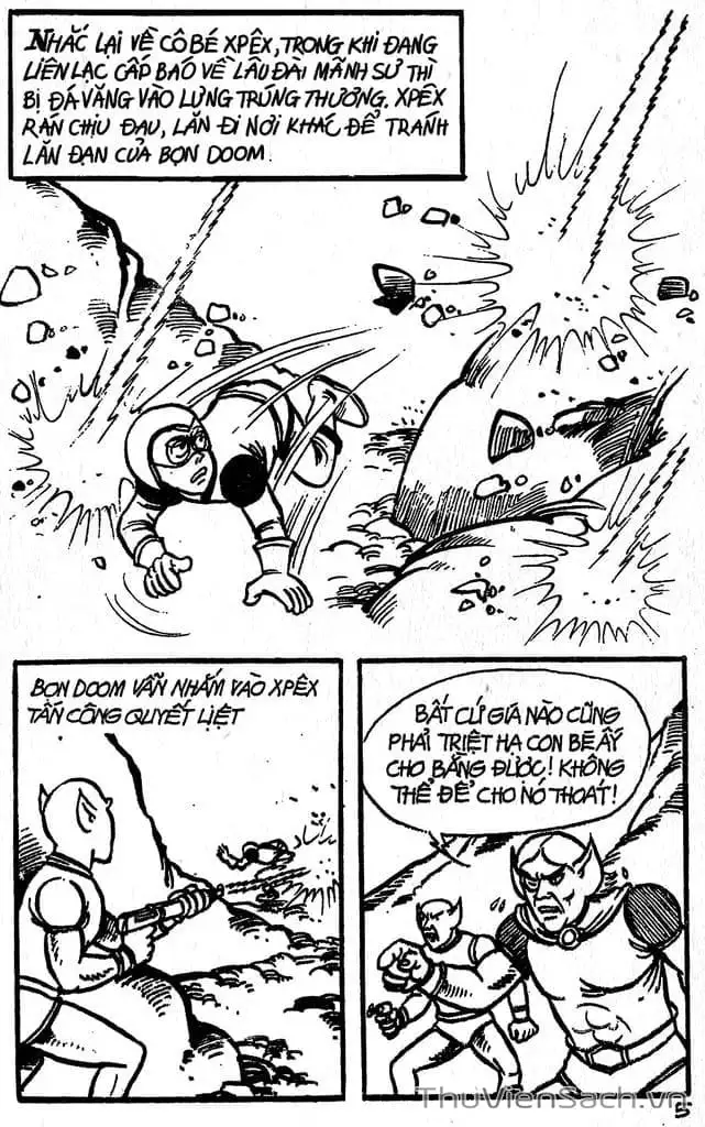 Truyện Tranh Dũng Sĩ Hesman trang 4
