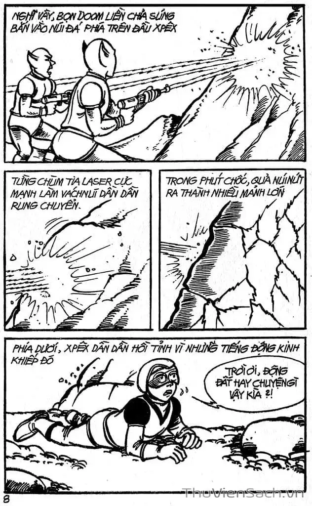 Truyện Tranh Dũng Sĩ Hesman trang 4