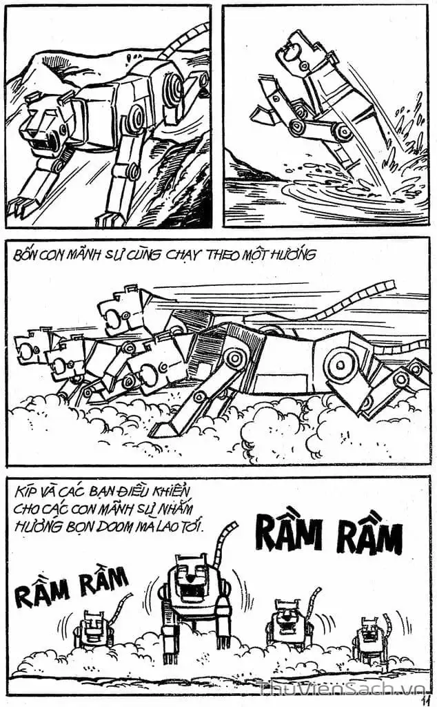 Truyện Tranh Dũng Sĩ Hesman trang 4