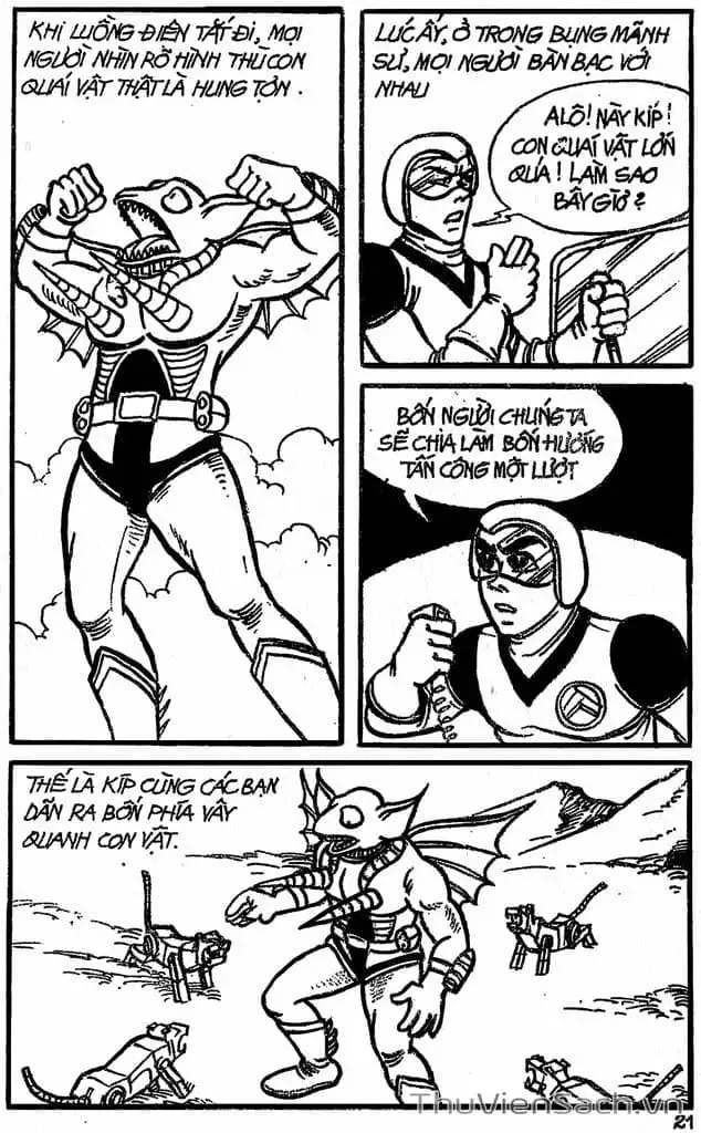 Truyện Tranh Dũng Sĩ Hesman trang 4