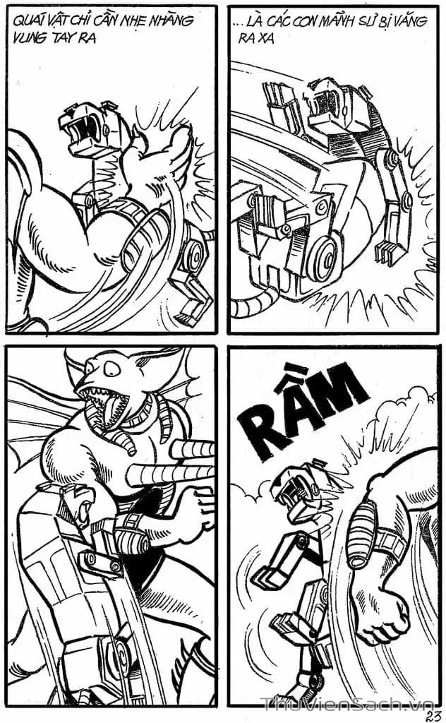 Truyện Tranh Dũng Sĩ Hesman trang 4
