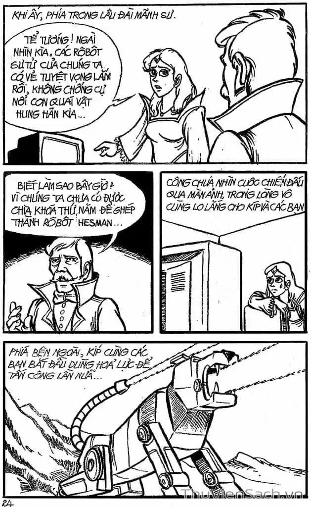 Truyện Tranh Dũng Sĩ Hesman trang 4