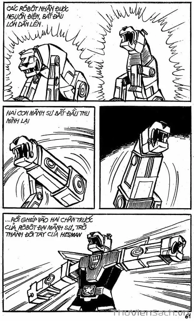 Truyện Tranh Dũng Sĩ Hesman trang 4