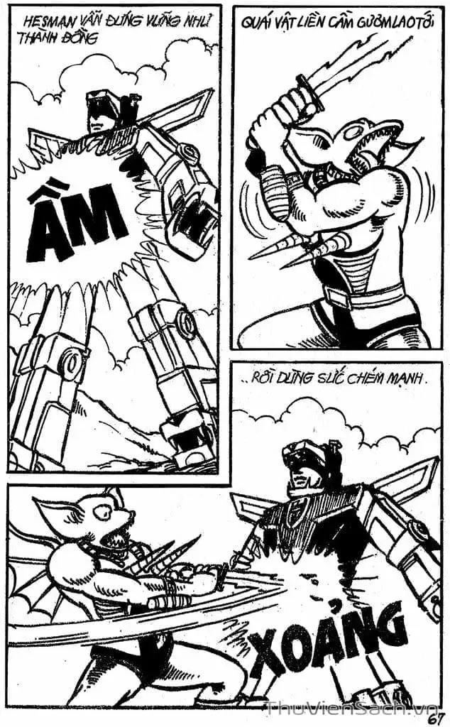 Truyện Tranh Dũng Sĩ Hesman trang 4