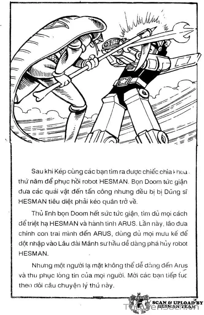 Truyện Tranh Dũng Sĩ Hesman trang 4