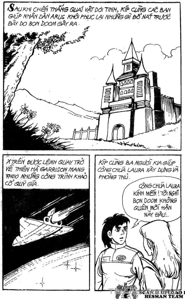 Truyện Tranh Dũng Sĩ Hesman trang 4
