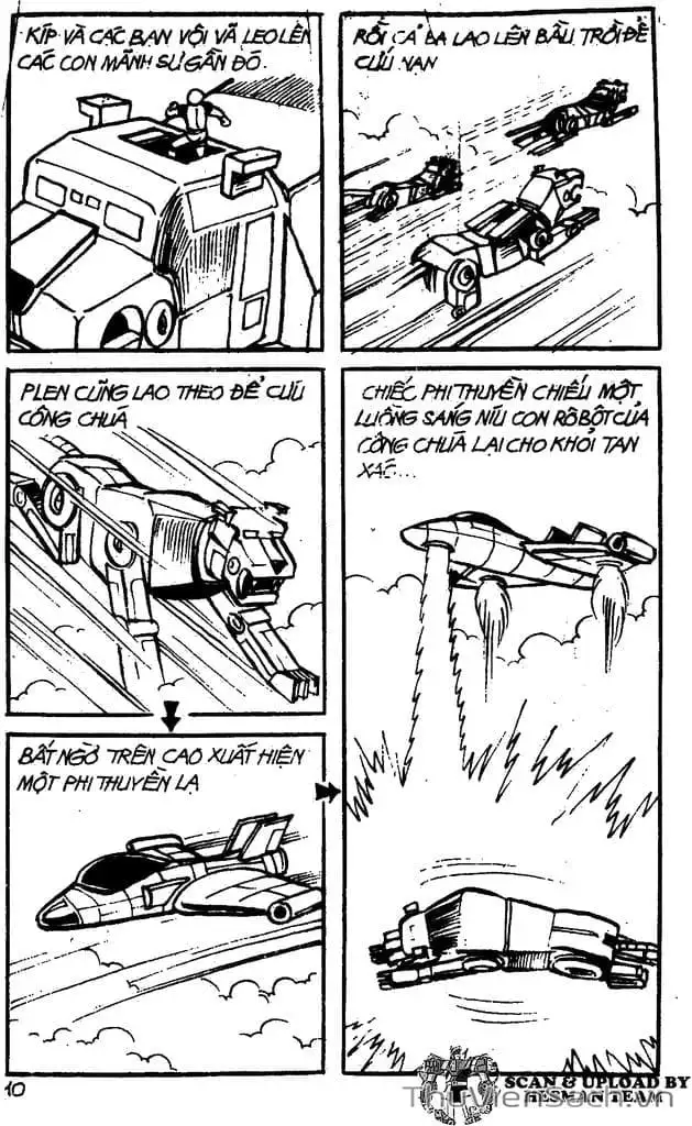 Truyện Tranh Dũng Sĩ Hesman trang 4