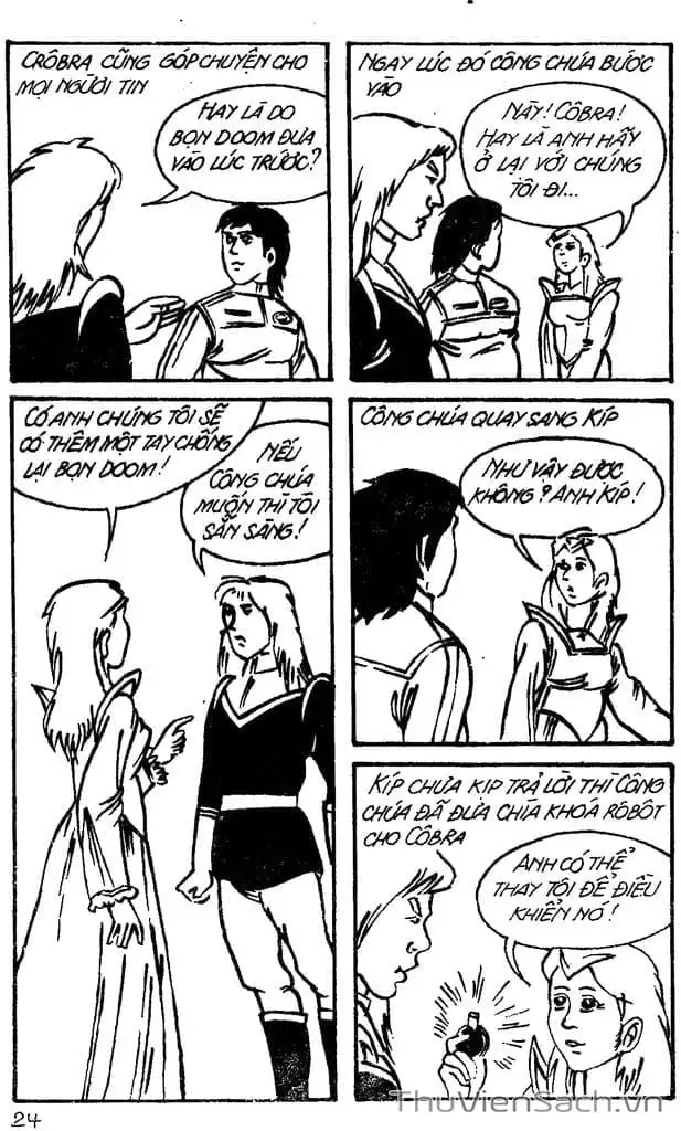 Truyện Tranh Dũng Sĩ Hesman trang 4