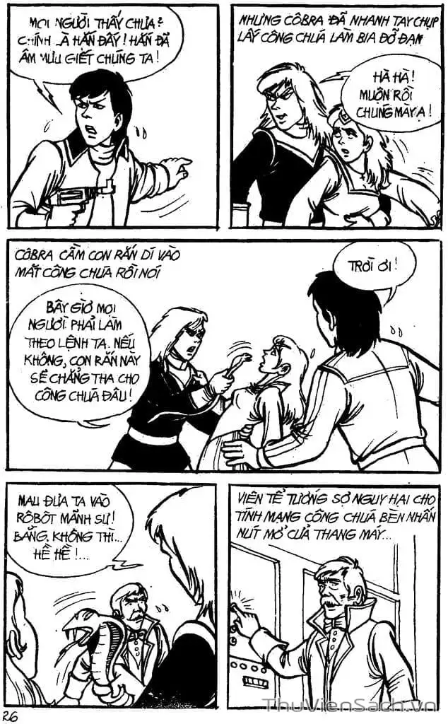 Truyện Tranh Dũng Sĩ Hesman trang 4