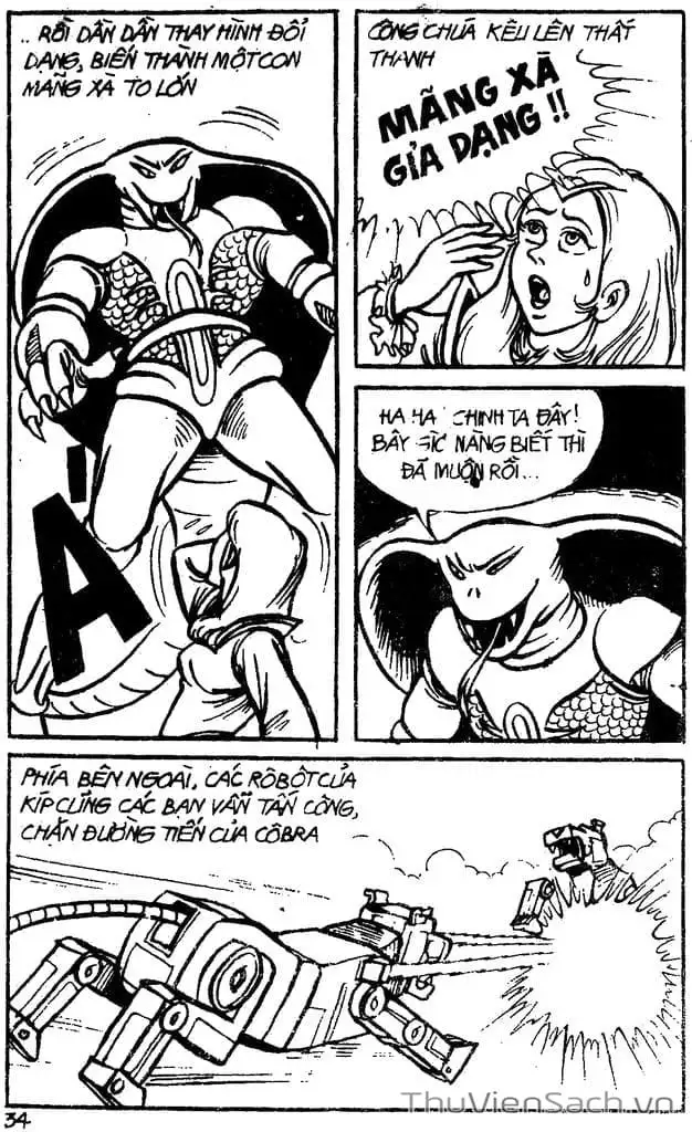 Truyện Tranh Dũng Sĩ Hesman trang 4