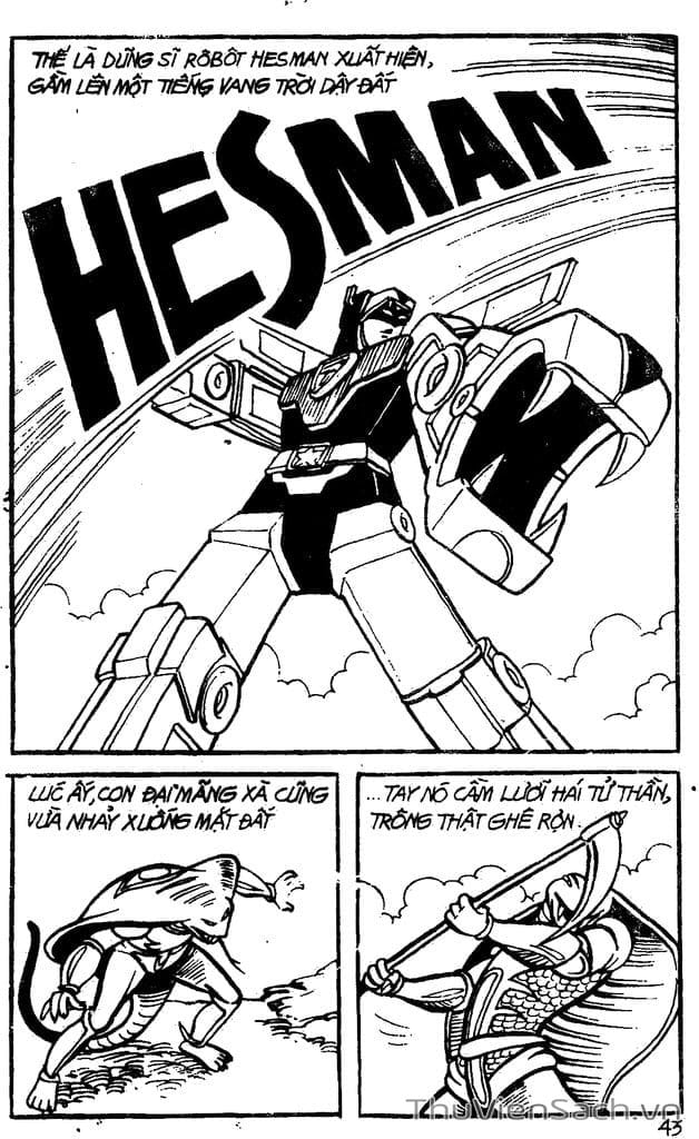 Truyện Tranh Dũng Sĩ Hesman trang 4