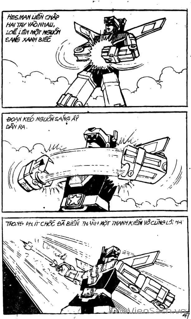 Truyện Tranh Dũng Sĩ Hesman trang 4