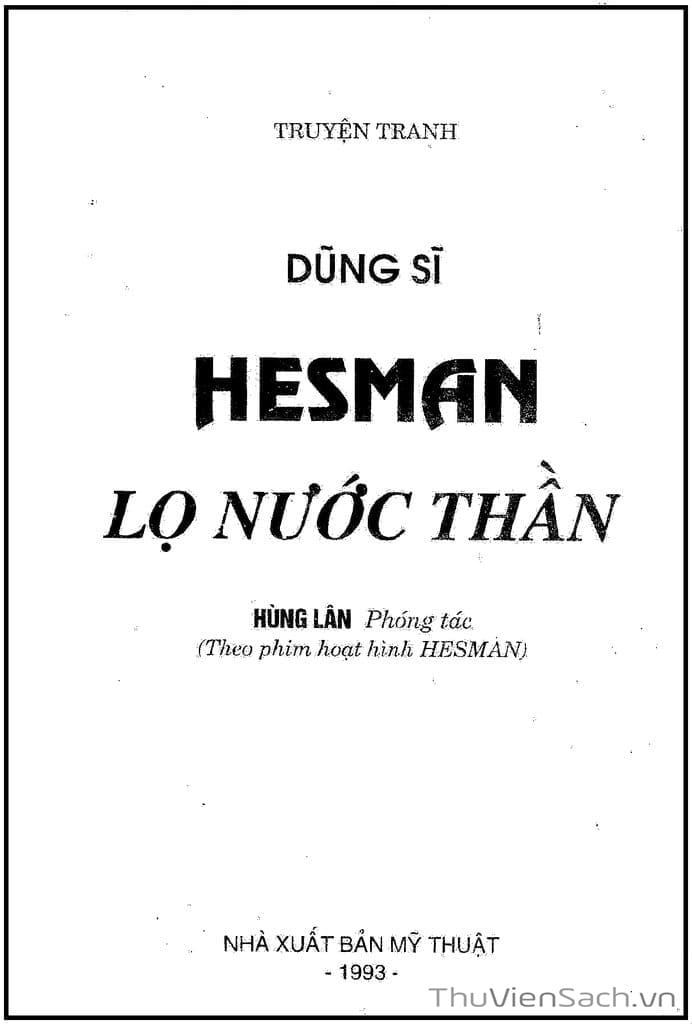 Truyện Tranh Dũng Sĩ Hesman trang 210