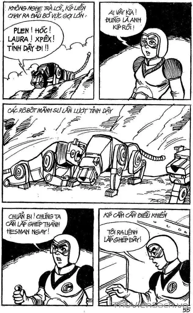 Truyện Tranh Dũng Sĩ Hesman trang 4