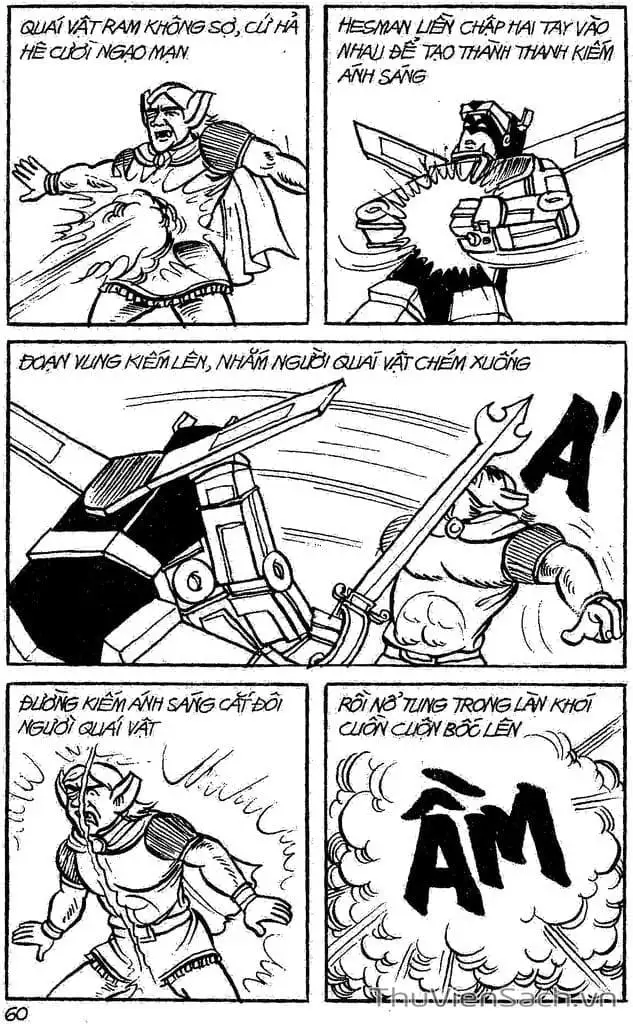 Truyện Tranh Dũng Sĩ Hesman trang 4