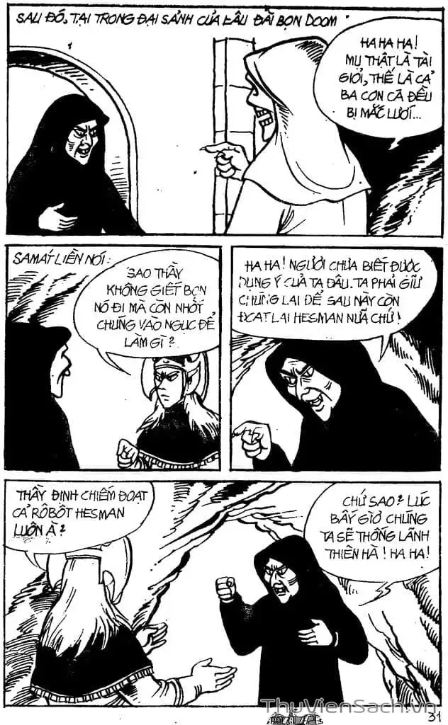 Truyện Tranh Dũng Sĩ Hesman trang 4