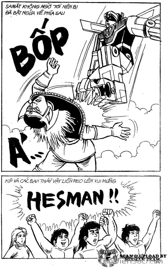 Truyện Tranh Dũng Sĩ Hesman trang 4