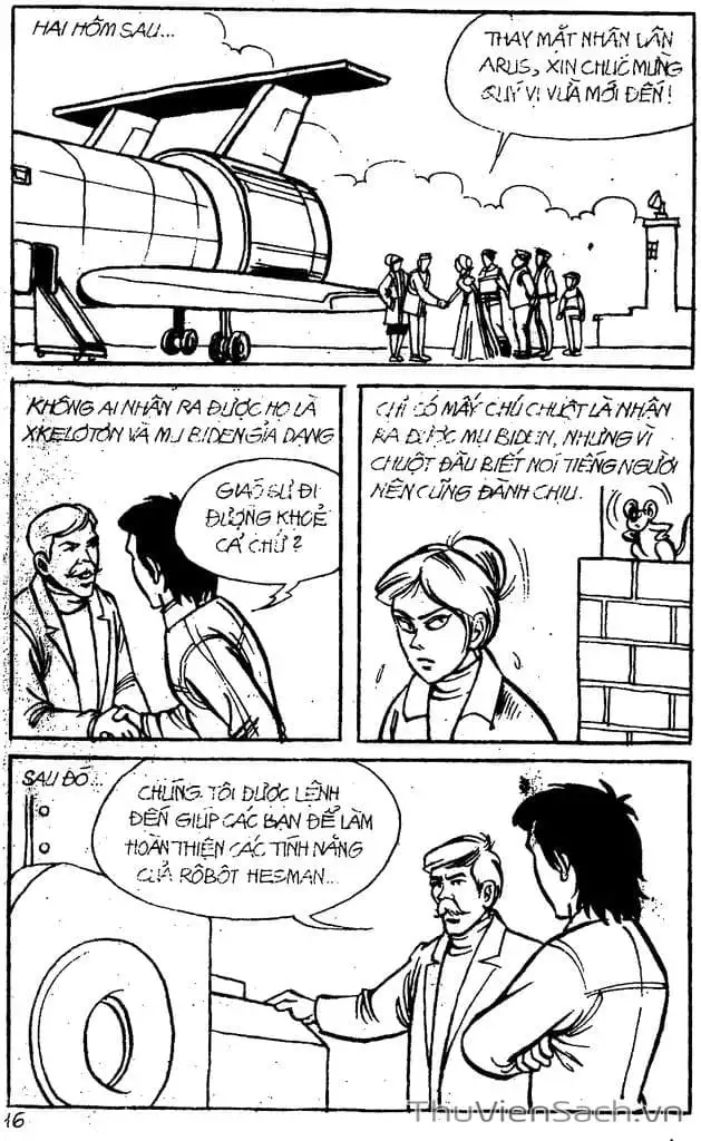 Truyện Tranh Dũng Sĩ Hesman trang 4