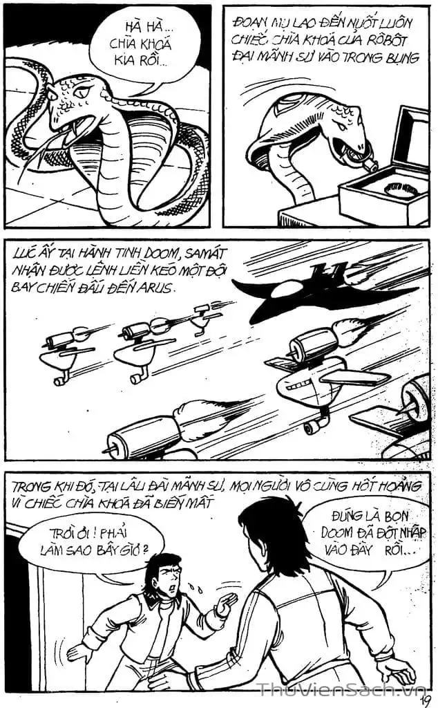 Truyện Tranh Dũng Sĩ Hesman trang 4