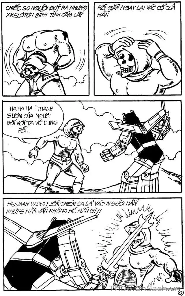 Truyện Tranh Dũng Sĩ Hesman trang 4