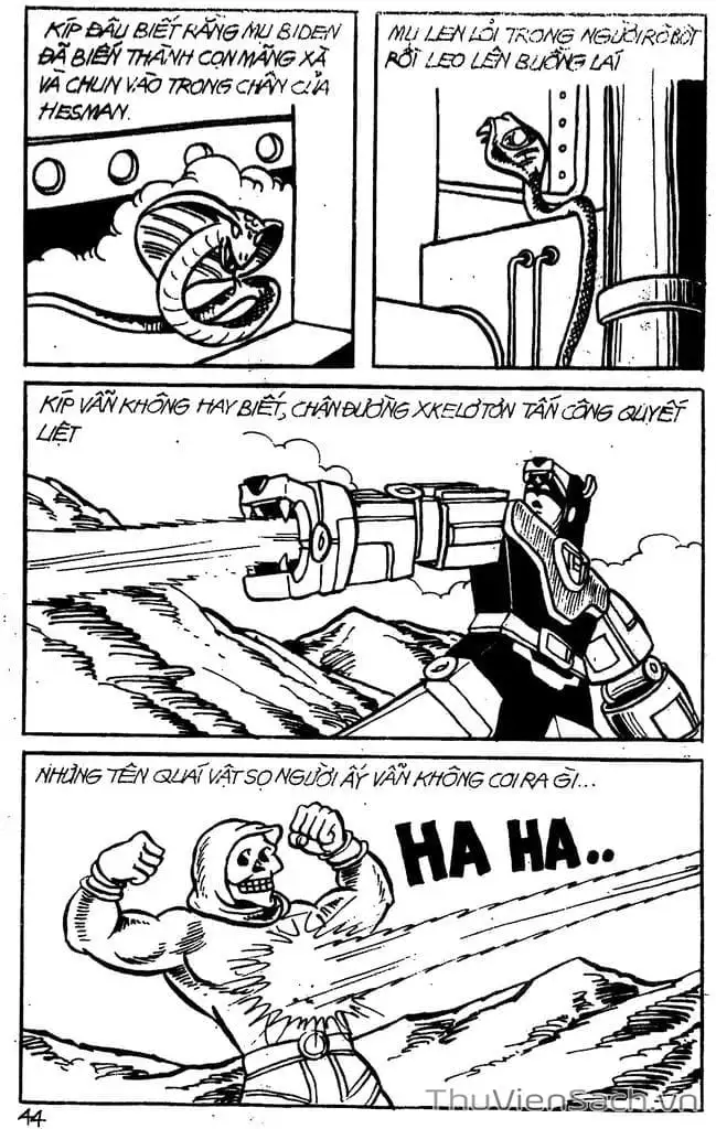 Truyện Tranh Dũng Sĩ Hesman trang 4