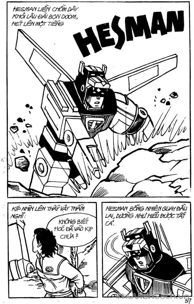 Truyện Tranh Dũng Sĩ Hesman trang 4