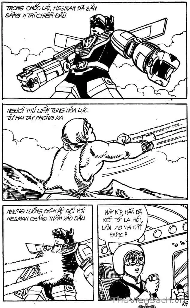 Truyện Tranh Dũng Sĩ Hesman trang 4