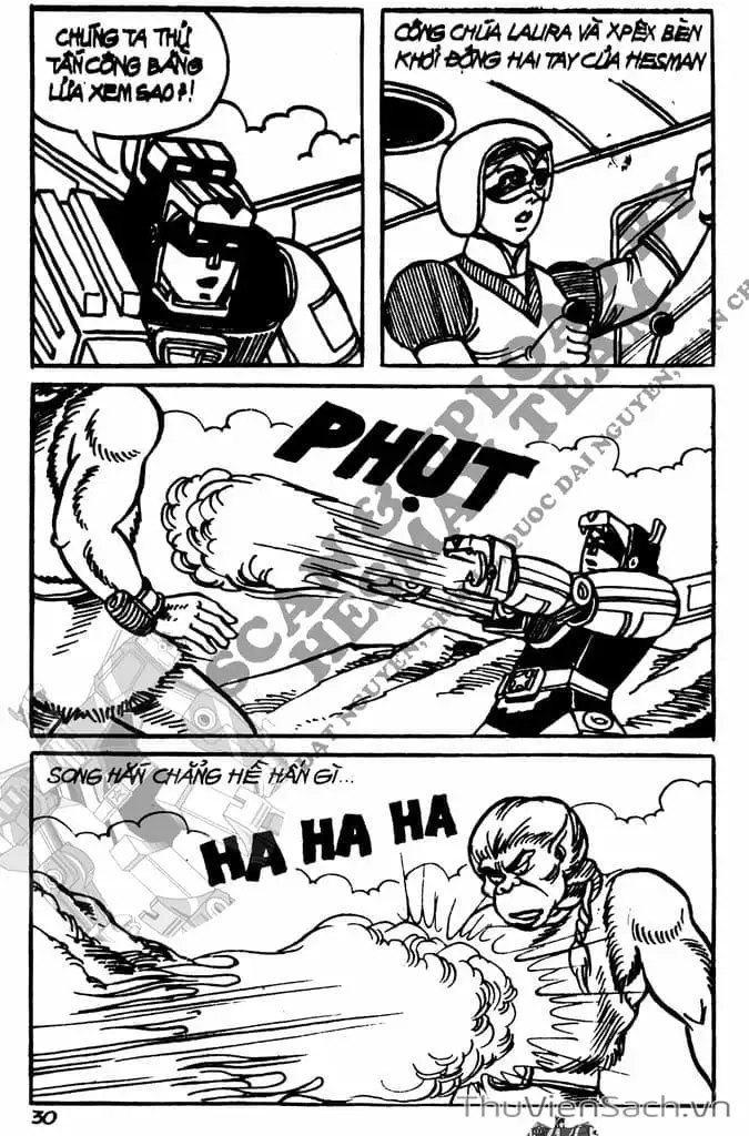 Truyện Tranh Dũng Sĩ Hesman trang 4