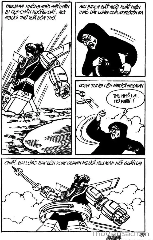 Truyện Tranh Dũng Sĩ Hesman trang 4