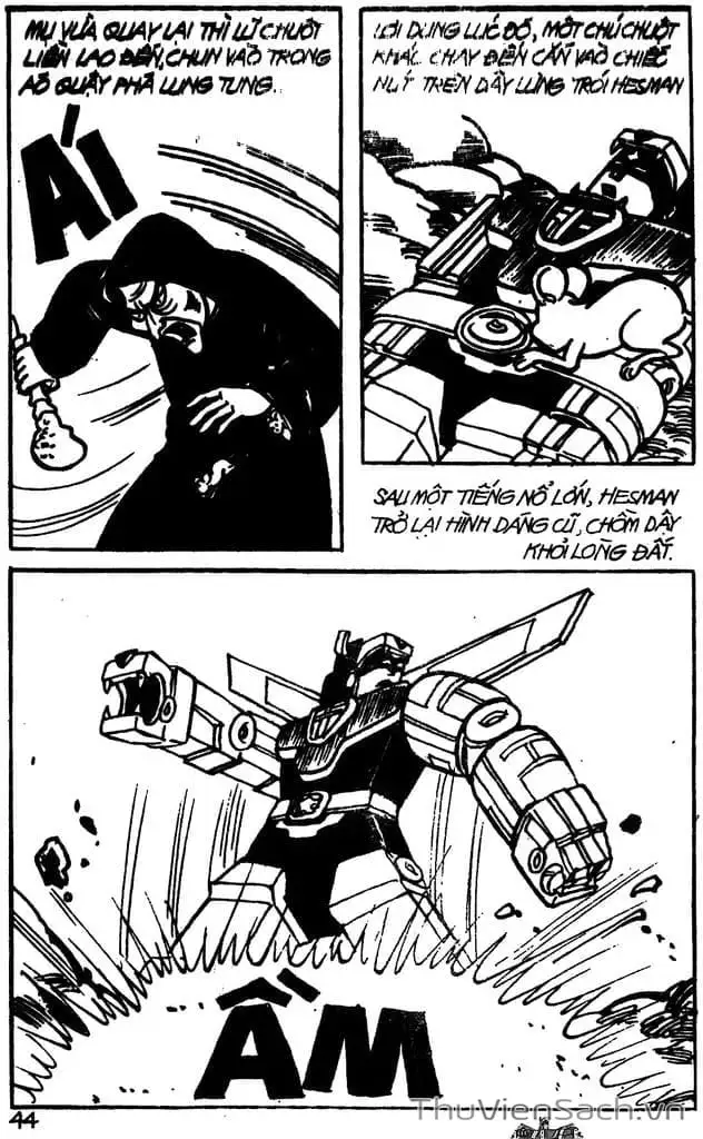 Truyện Tranh Dũng Sĩ Hesman trang 4