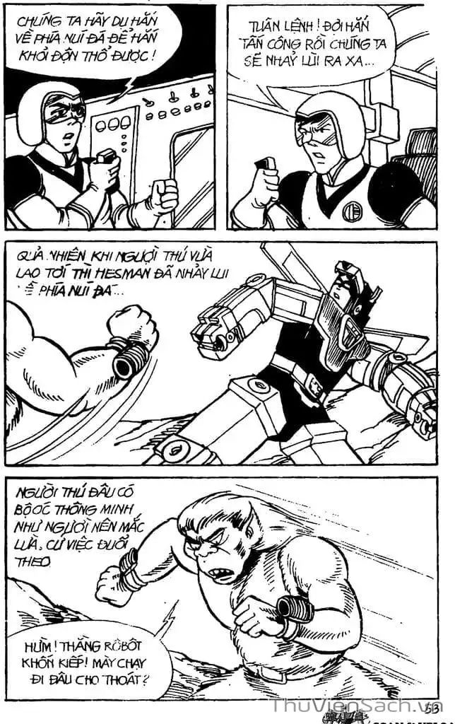 Truyện Tranh Dũng Sĩ Hesman trang 4