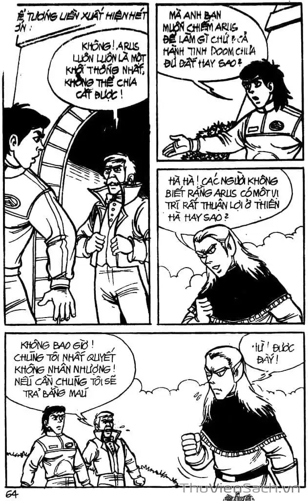 Truyện Tranh Dũng Sĩ Hesman trang 4