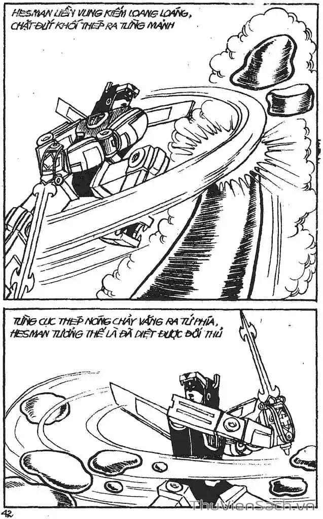 Truyện Tranh Dũng Sĩ Hesman trang 4