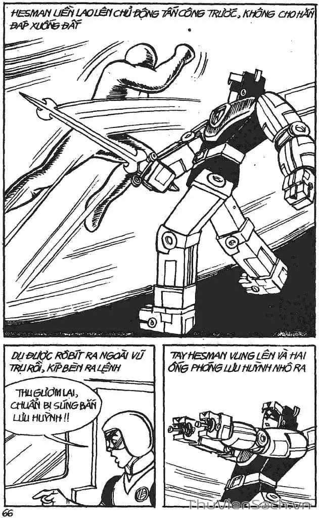Truyện Tranh Dũng Sĩ Hesman trang 4