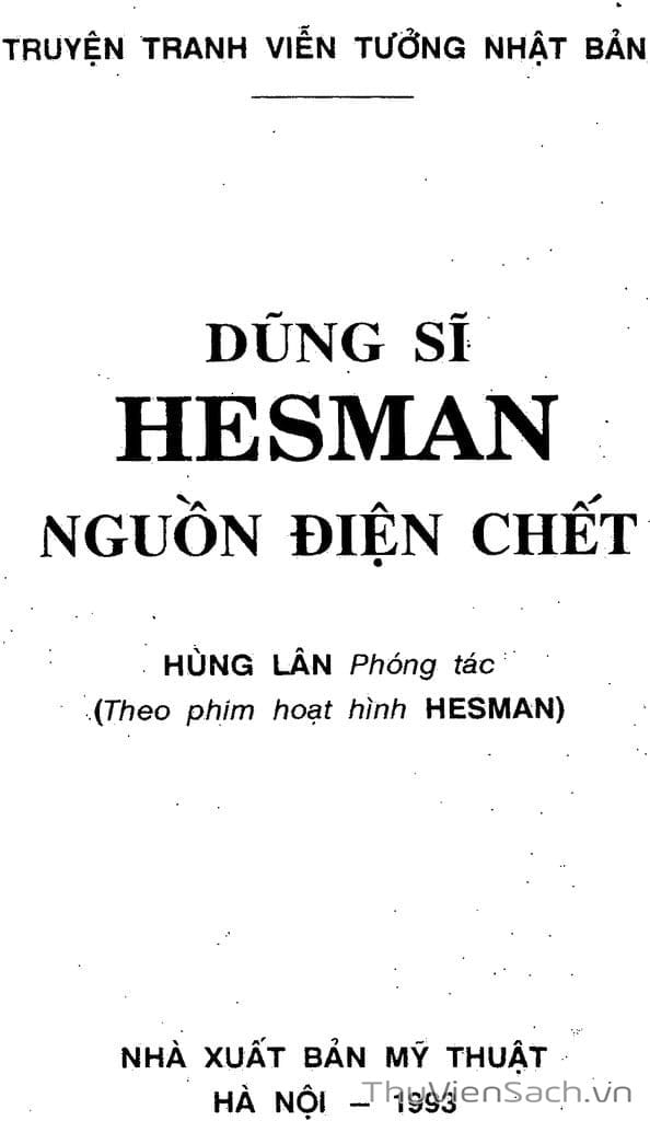 Truyện Tranh Dũng Sĩ Hesman trang 4