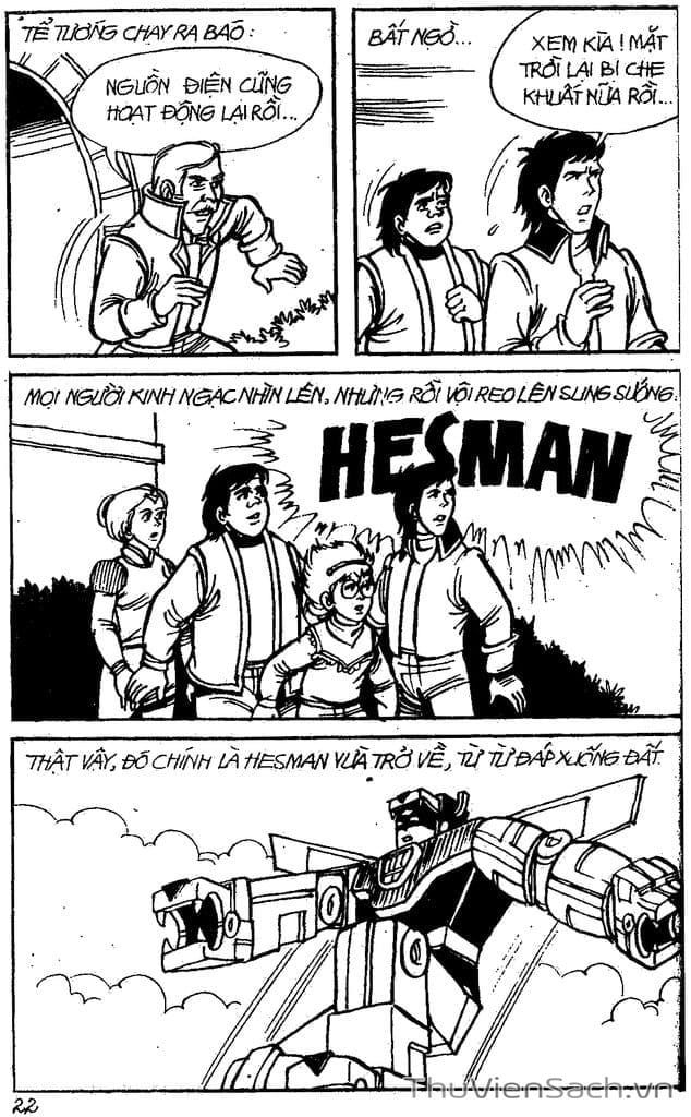 Truyện Tranh Dũng Sĩ Hesman trang 4