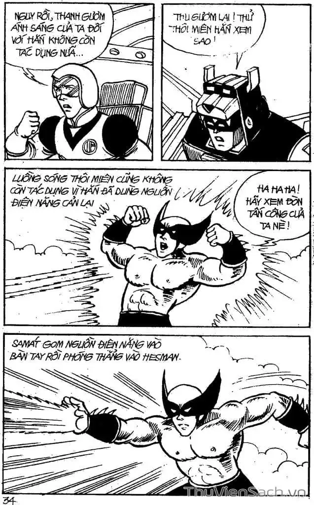 Truyện Tranh Dũng Sĩ Hesman trang 4
