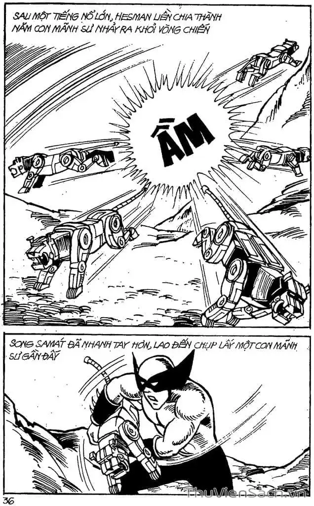 Truyện Tranh Dũng Sĩ Hesman trang 4
