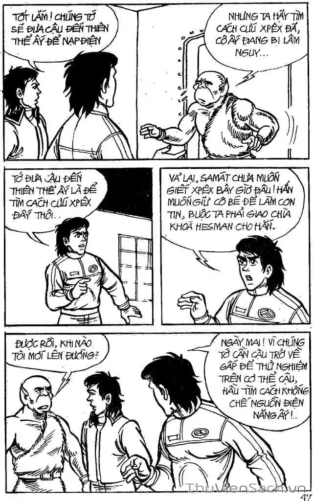 Truyện Tranh Dũng Sĩ Hesman trang 4