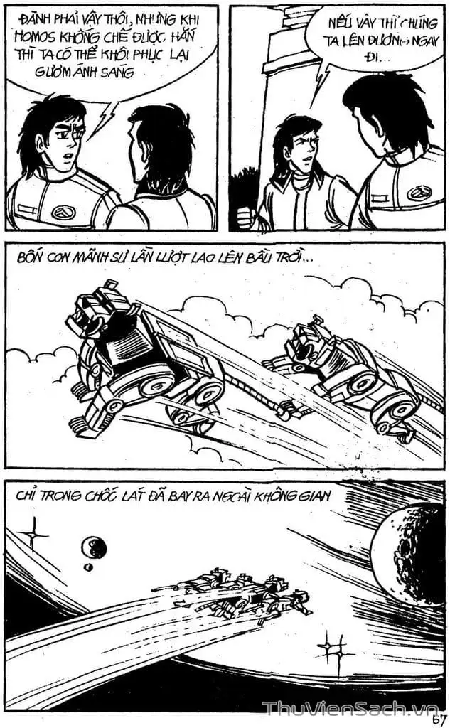 Truyện Tranh Dũng Sĩ Hesman trang 4