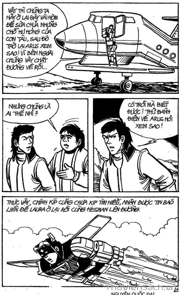 Truyện Tranh Dũng Sĩ Hesman trang 4