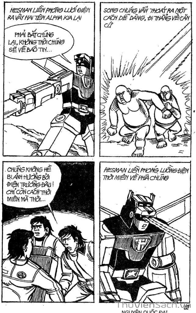 Truyện Tranh Dũng Sĩ Hesman trang 4