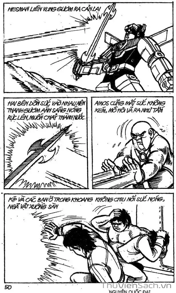 Truyện Tranh Dũng Sĩ Hesman trang 4