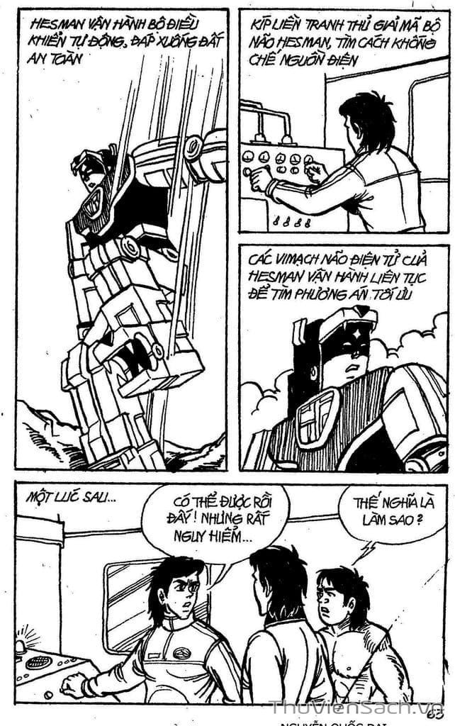 Truyện Tranh Dũng Sĩ Hesman trang 4