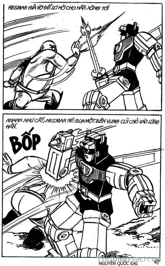 Truyện Tranh Dũng Sĩ Hesman trang 4