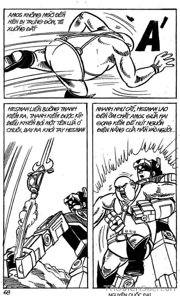 Truyện Tranh Dũng Sĩ Hesman trang 4