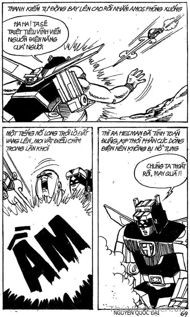 Truyện Tranh Dũng Sĩ Hesman trang 4